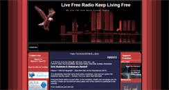Desktop Screenshot of livefreeradio.net